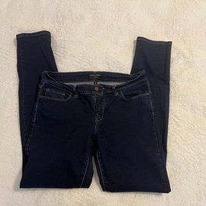 Dark Rinse Banana Republic Factory Skinny Jeans
